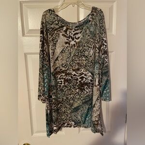 Chico’s size 3 3/4 sleeve tunic